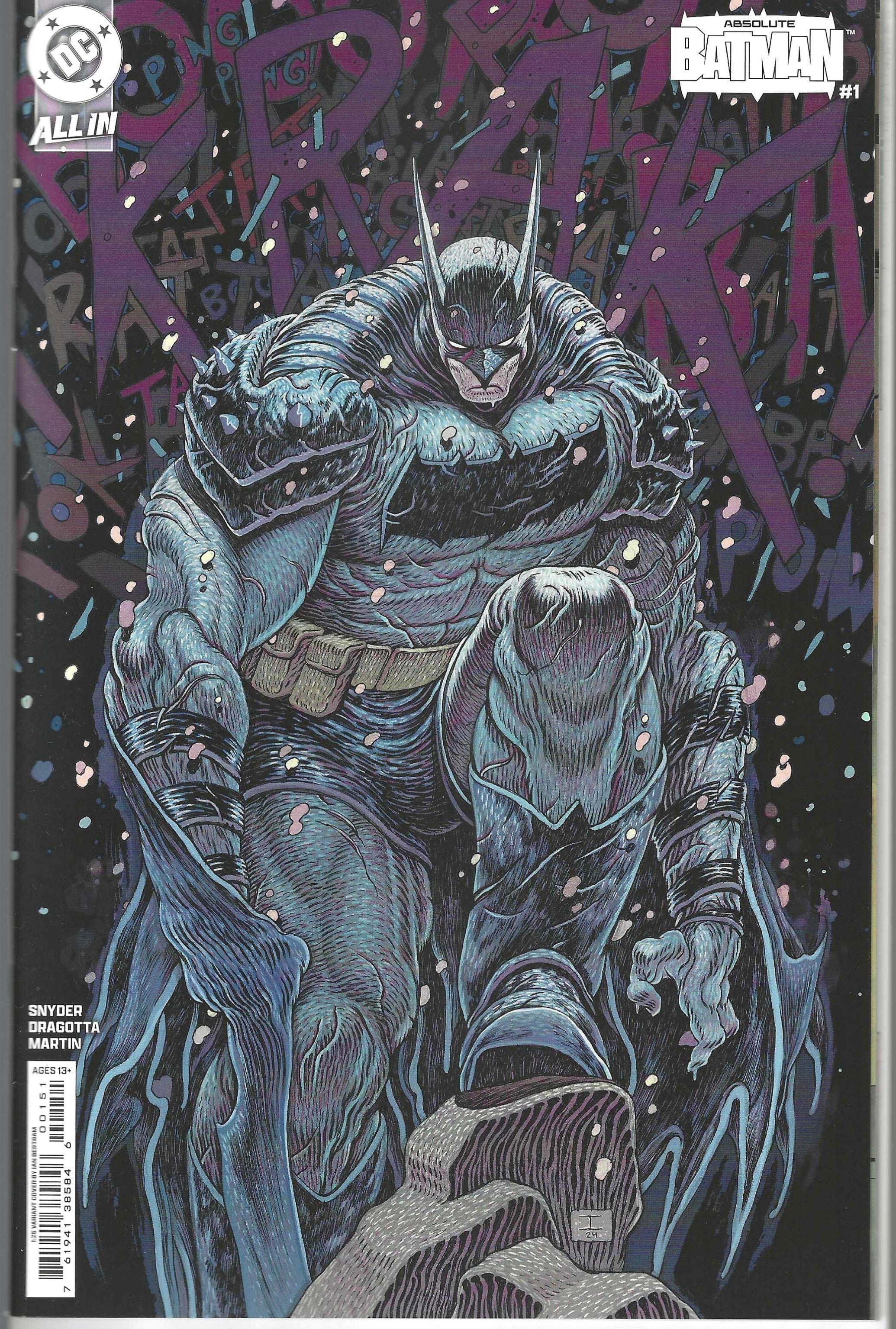 Absolute Batman # 1 (2024-Current) - Variant -RI