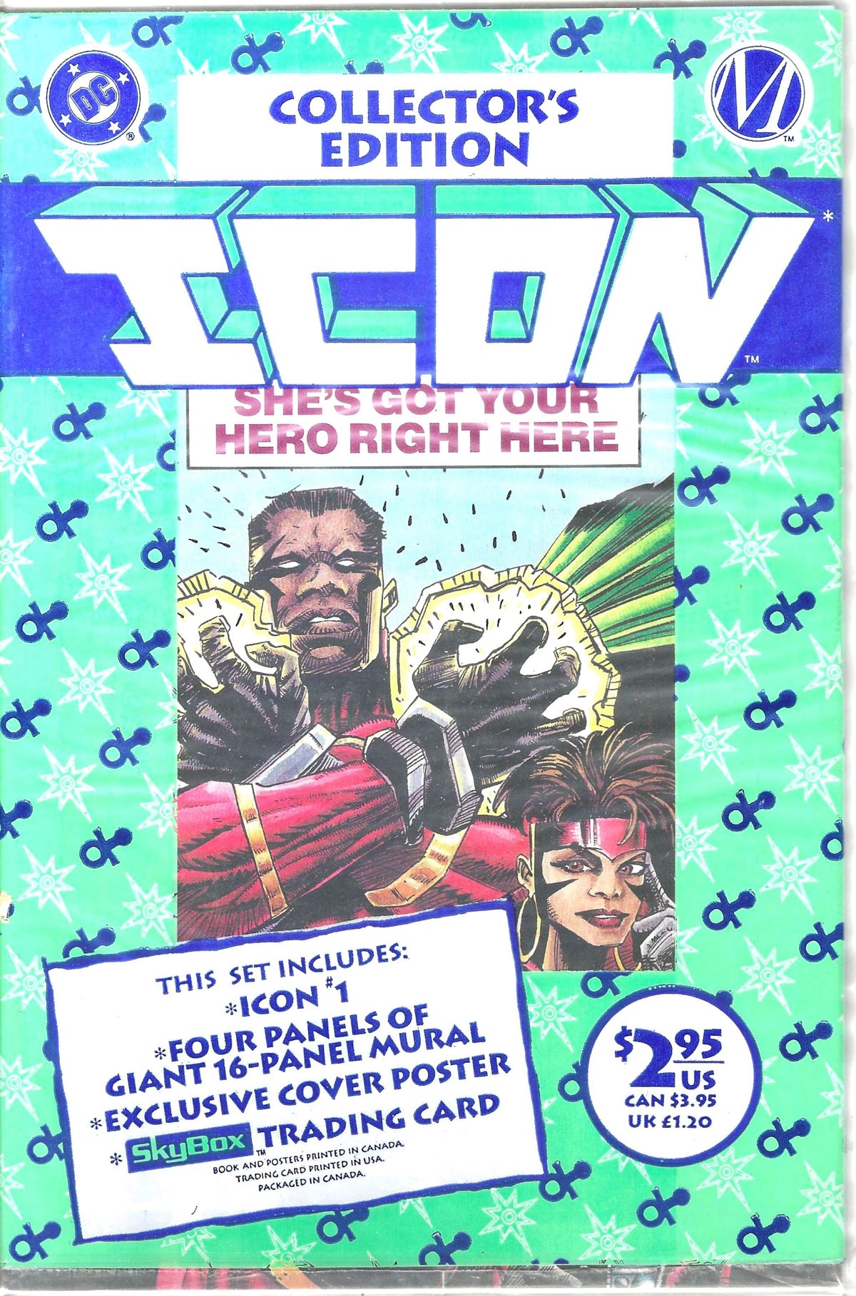 Icon #1 (1993) - 9.4 Near Mint - Collector's Edition
