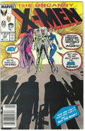 THE UNCANNY X-MEN #244 - Variant B (1981-2011) - 9.0 Very Fine/Near Mint